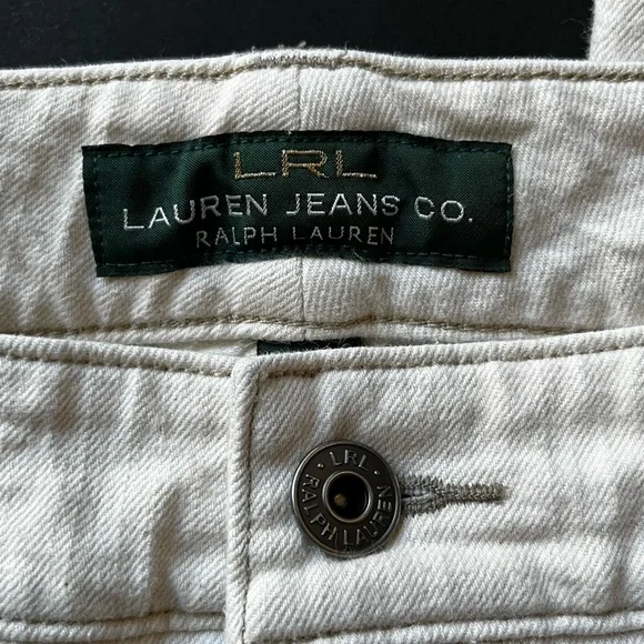 Lauren Ralph Lauren Stretch Straight Leg Jeans 16  31.5 Inseam - Picture 5 of 6